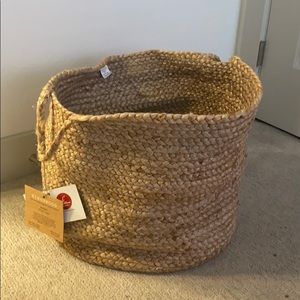 Boho woven basket